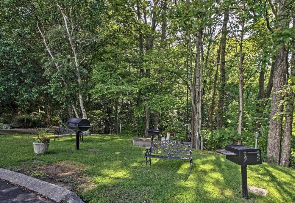 Lux Retro Getaway W/ Ober & Smoky Mtn Views! Villa Гетлинбург Екстериор снимка